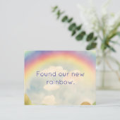 NEW RAINBOW CHANGE OF ADDRESS POSTCARD ポストカード (スタンド正面)
