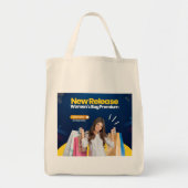New Release Premium Women’s Shopping Bag – Stylish トートバッグ (正面)