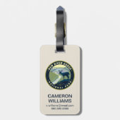 New River Gorge National Park ラゲッジタグ (裏面縦)