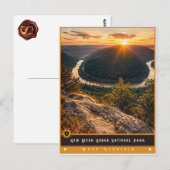 New River Gorge National Park | Vintage ポストカード (正面/裏面)