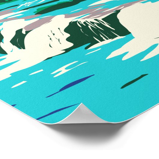 New River Gorge National Park West Virginia ポスター (角)