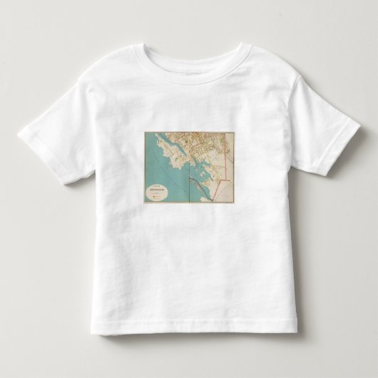 New Rochelle、NY トドラーTシャツ (正面)