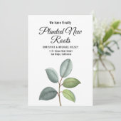 New Roots Planted New Home Moving Flat  案内状 (スタンド正面)