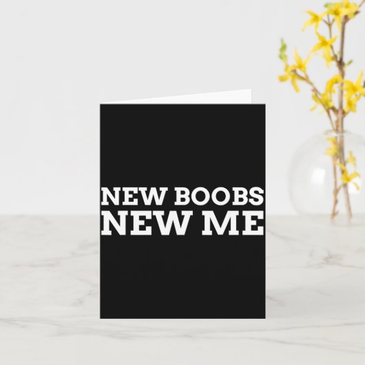 New S New Me Funny Job  カード (黄色い花)