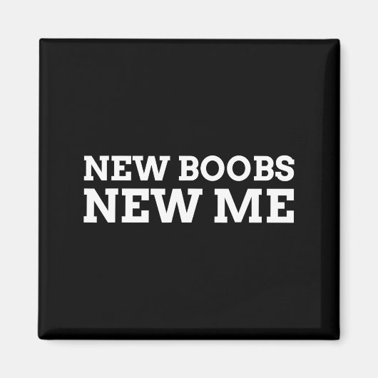 New S New Me Funny Job  マグネット (正面)