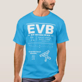 New Smyrna Beach Municipal Airport EVB Tシャツ (正面)