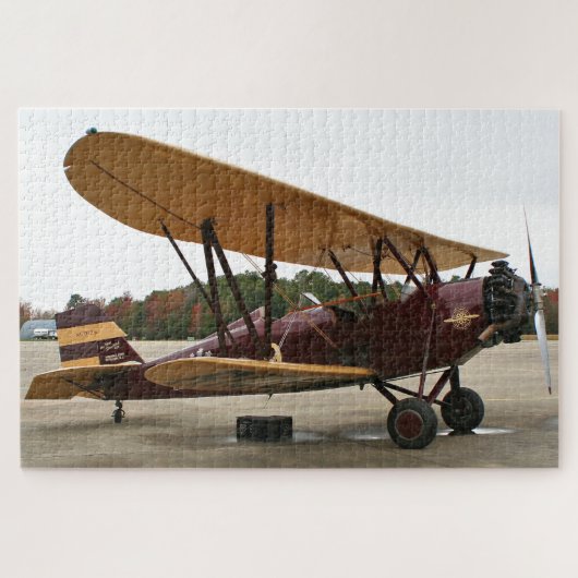 New Standard D-25 biplane aircraft ジグソーパズル (横)