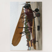 New Standard D-25 biplane aircraft ジグソーパズル (縦)