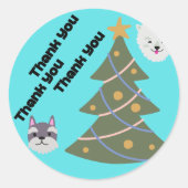 New stickers ラウンドシール (正面)