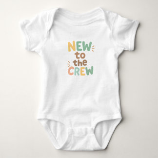 New to the Crew Baby Bodysuit Design ベビーボディスーツ