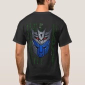 New Transformers 2x0009 MATRIX BLACK T-SHIRT Tシャツ (裏面)