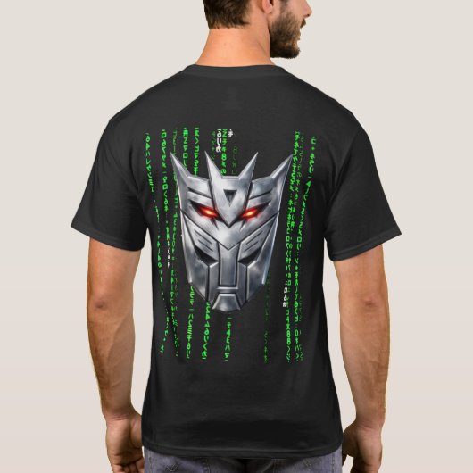 New Transformers 2x0064.4 MATRIX BLACK BY SAMURAI  Tシャツ (裏面)