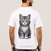 #New #trending #cuteness#happness#viral#t-shirt Tシャツ (裏面)