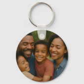 New U.S. Citizen – American Map Citizenship Day キーホルダー (裏面)