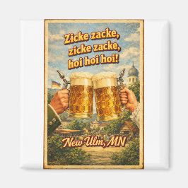  New Ulm MN German Beer Oktoberfest Magnet マグネット