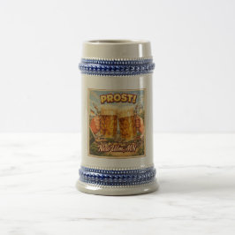 New Ulm MN Minnesota German Prost Beer Stein ビールジョッキ