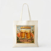 New Ulm MN Minnesota German Prost Tote Bag トートバッグ (正面)
