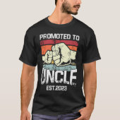 New Uncle 2023 Promoted To Uncle 2023 Tシャツ (正面)