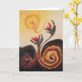 New Under the Sun Notecard カード (黄色い花)