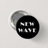 New Wave Button 缶バッジ (正面&裏面)
