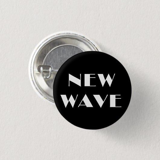 New Wave Button 缶バッジ (正面&裏面)