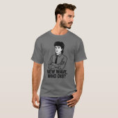 NEW WAVE、WHO DIS Tシャツ (正面フル)