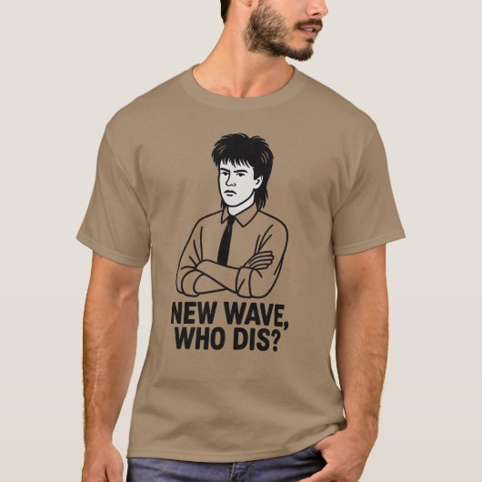 NEW WAVE、WHO DIS Tシャツ (正面)