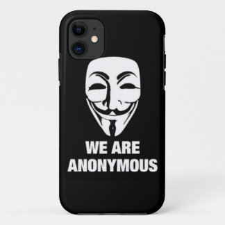 【New!!】WE ARE ANONYMOUS★iPhone Case iPhone 11 ケース