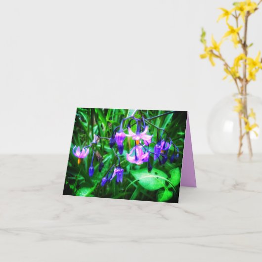 NEW! WETLAND WILDFLOWERS GREETING CARD カード (黄色い花)