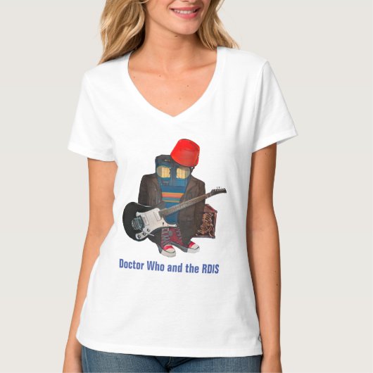 New Who TardisのTシャツ Tシャツ (正面)