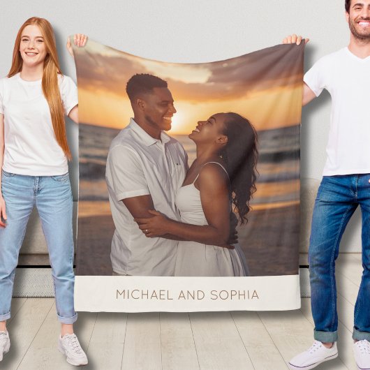 New Wife Bride Fleece Blanket Girlfriend Gift Idea フリースブランケット