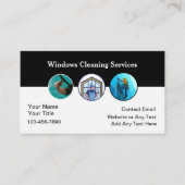 New Window Washing Professional Service 名刺 (正面)