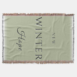 New Winter Hope スローブランケット