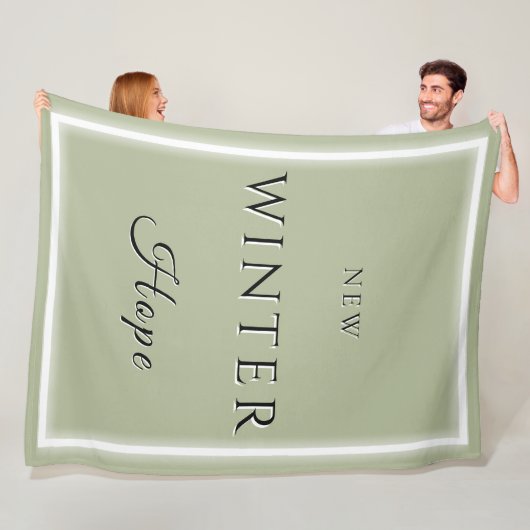 New Winter Hope フリースブランケット (インサイチュ)