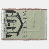 New Winter Hope Nativity Scene I スローブランケット (正面)