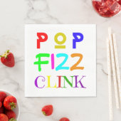 New Year スタンダードランチョンナプキン (インサイチュ)