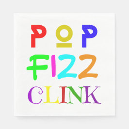 New Year スタンダードランチョンナプキン