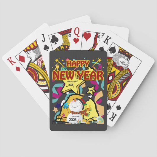 New Year トランプ (裏面)