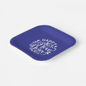 New Year ペーパープレート (傾斜あり)