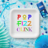 New Year ペーパープレート (パーティー)