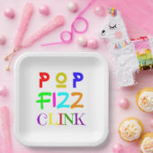 New Year ペーパープレート (パーティー)