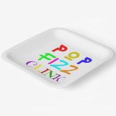 New Year ペーパープレート (傾斜あり)