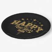 New Year ペーパープレート (アングル)