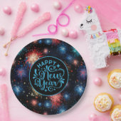 New Year ペーパープレート (パーティー)