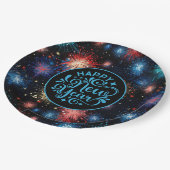 New Year ペーパープレート (アングル)