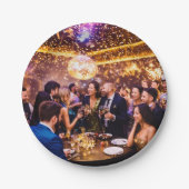 New Year  ペーパープレート (正面)