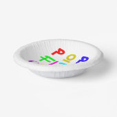 New Year ペーパーボウル (傾斜あり)