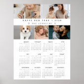 New Year 12 Month Custom Photos 2026 Calendar ポスター (正面)