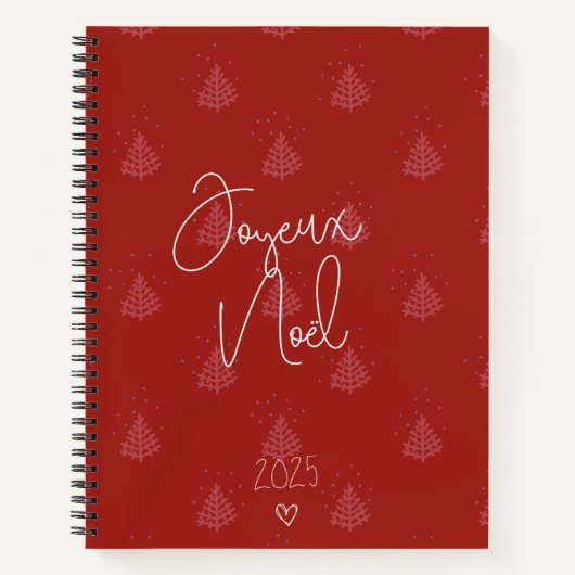 new year 2025 bordeaux ノートブック (正面)
