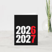 New Year 2026 67 Meme Six Seven Gen Alpha Slang  カード (正面)